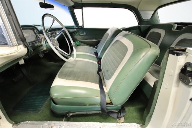 1959 White Ford Galaxie