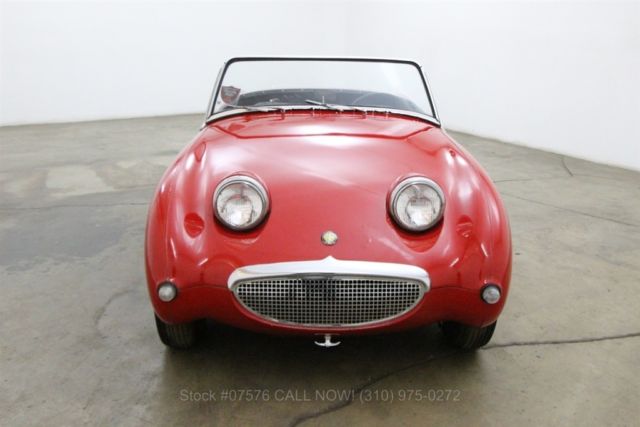 1959 Red Austin-Healey Bug Eye