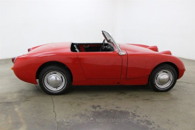 1959 Red Austin-Healey Bug Eye