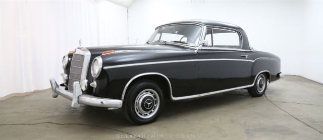 1959 Black Mercedes-Benz 220SE
