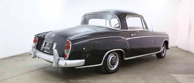 1959 Black Mercedes-Benz 220SE