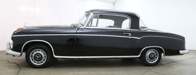 1959 Black Mercedes-Benz 220SE