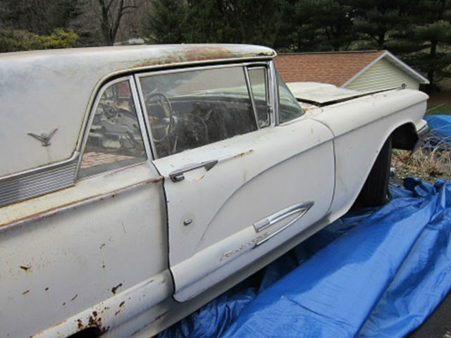 1959 Red /White Ford Thunderbird Coupe