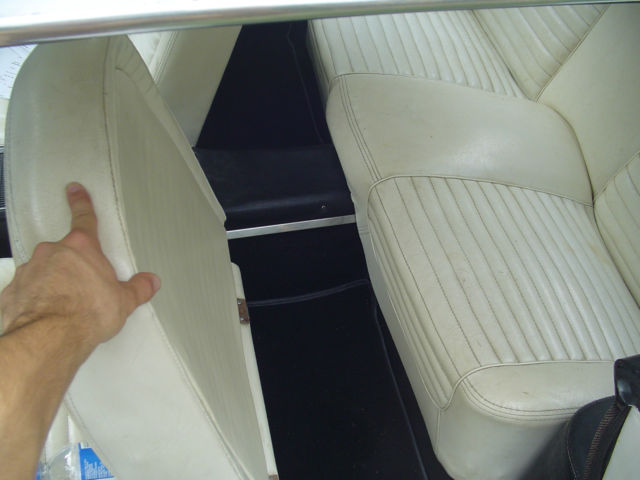 1959 White Ford Thunderbird Coupe