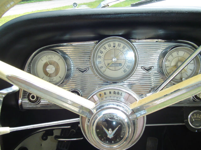 1959 White Ford Thunderbird Coupe