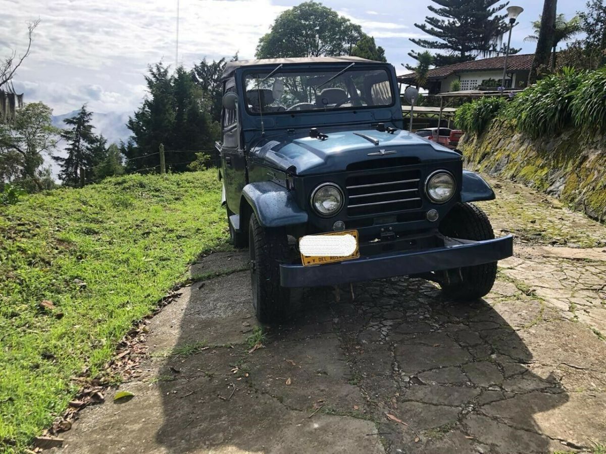 1959 Blue Toyota Land Cruiser