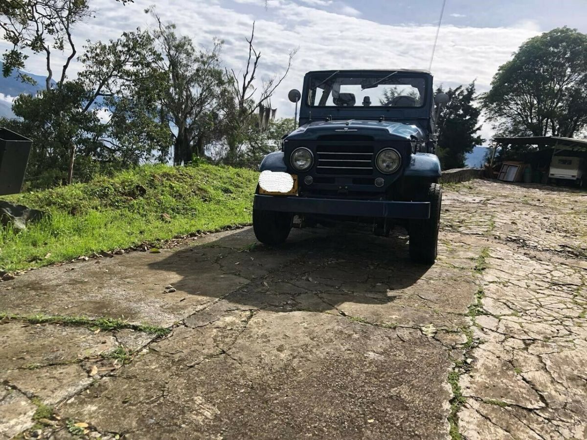 1959 Blue Toyota Land Cruiser