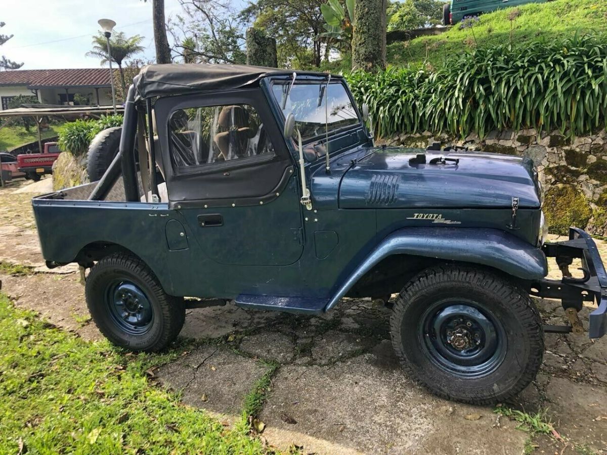 1959 Blue Toyota Land Cruiser