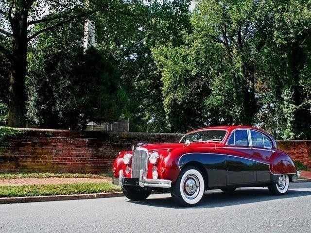 1959 Red Jaguar Mark