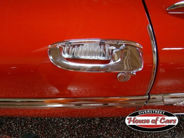 1959 Red Chevrolet Impala Convertible