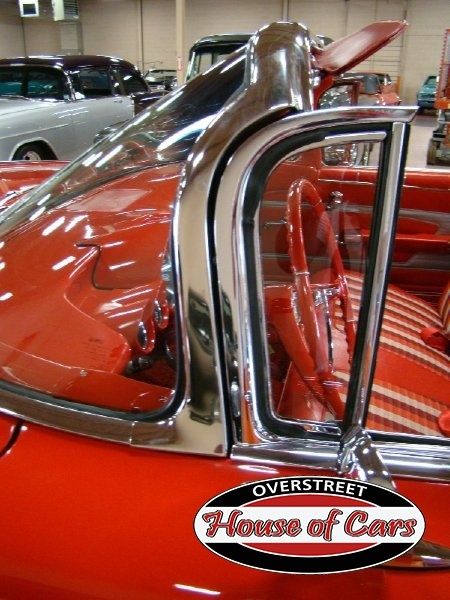 1959 Red Chevrolet Impala Convertible