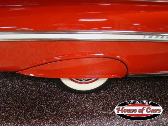 1959 Red Chevrolet Impala Convertible