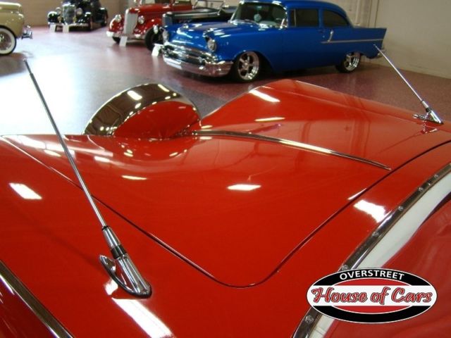 1959 Red Chevrolet Impala Convertible