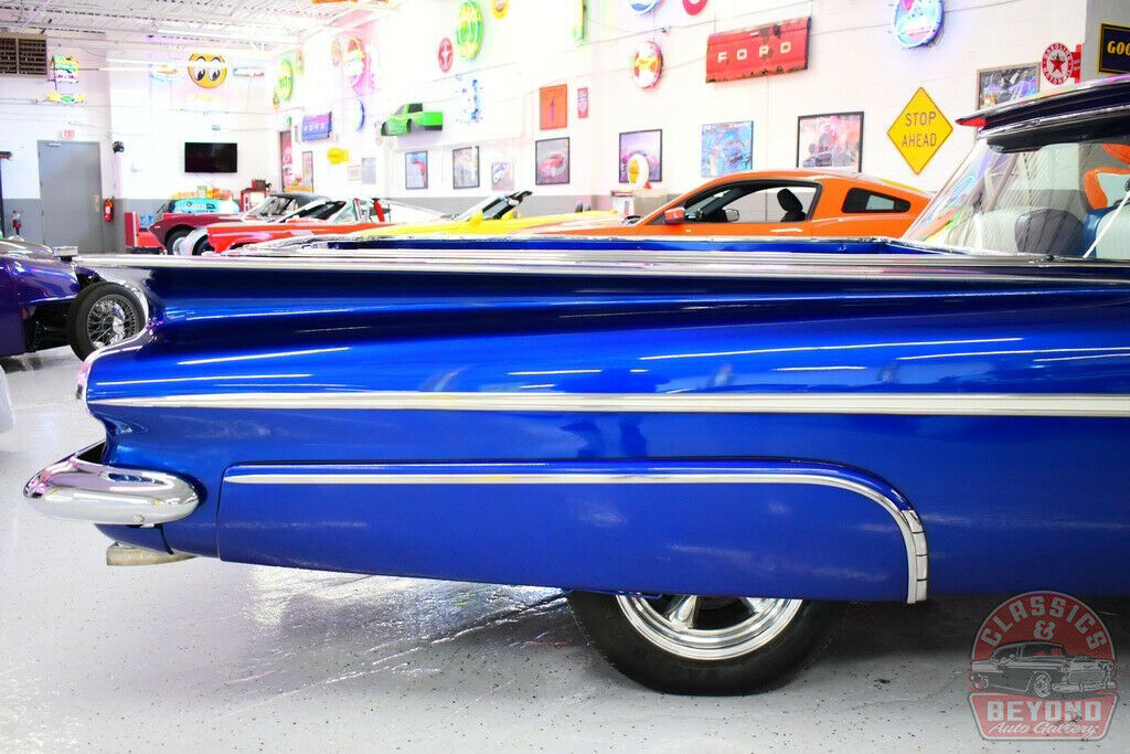 1959 Blue Chevrolet El Camino Pickup Truck