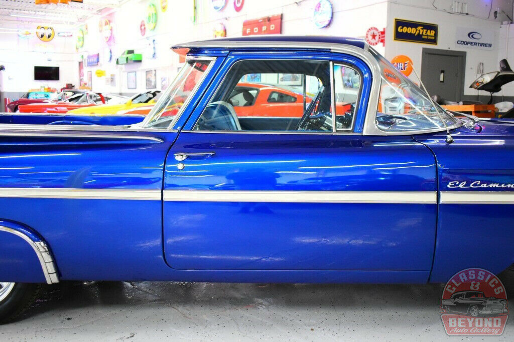 1959 Blue Chevrolet El Camino Pickup Truck