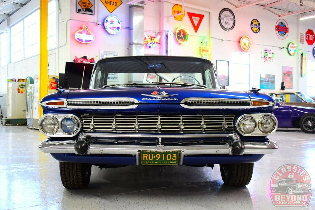 1959 Blue Chevrolet El Camino Pickup Truck