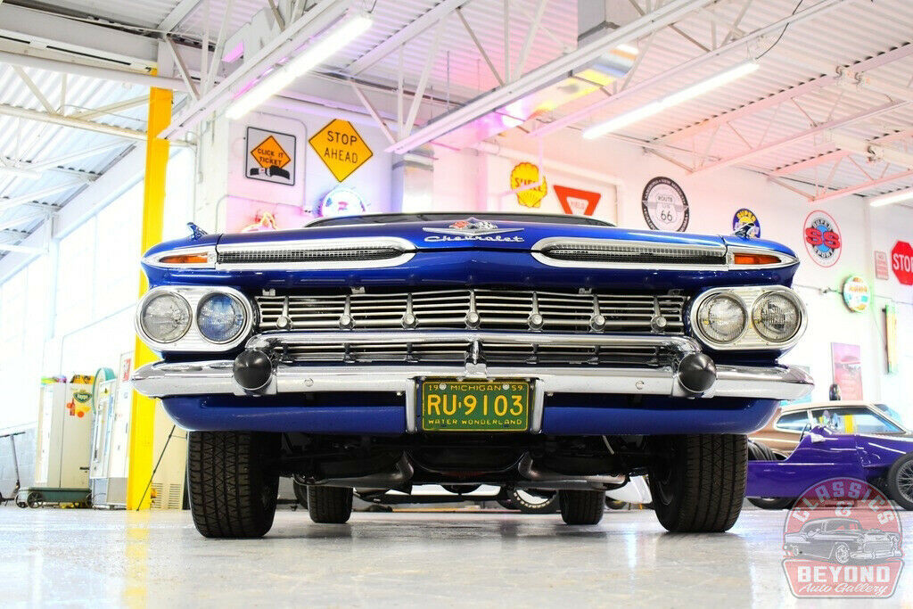 1959 Blue Chevrolet El Camino Pickup Truck