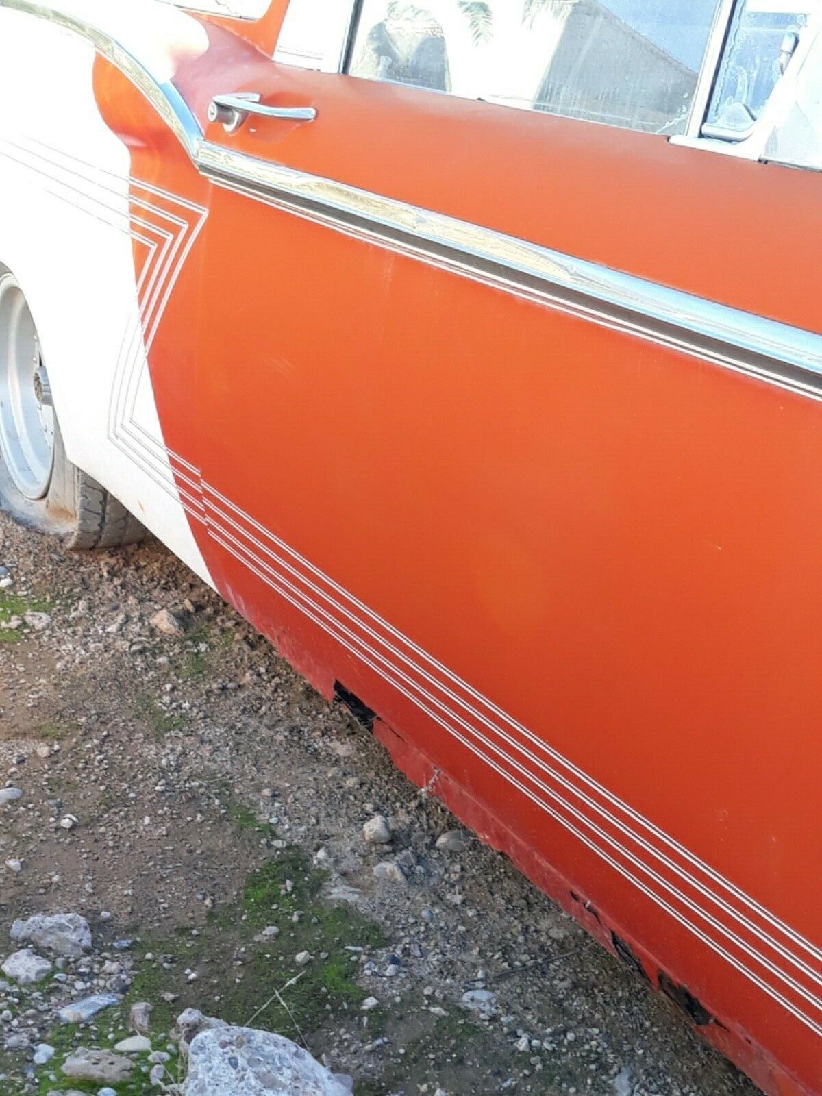 1959 Orange Ford Ranchero Cab & Chassis