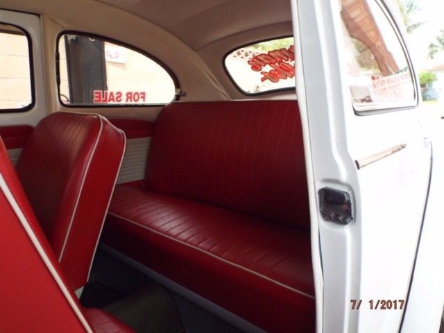 1959 White Volkswagen Beetle - Classic