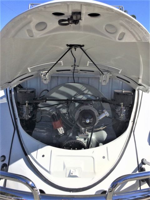 1959 White Volkswagen Beetle - Classic