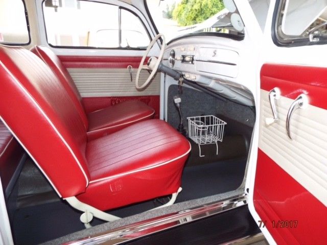 1959 White Volkswagen Beetle - Classic