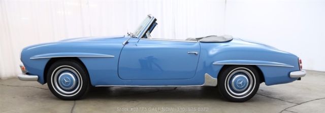 1959 Blue Mercedes-Benz 190-Series