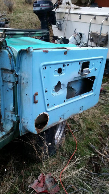 1972 Hunter Green Ford Bronco Convertible/roll bar