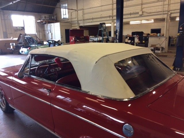 1962 Red Chevrolet Nova Convertible