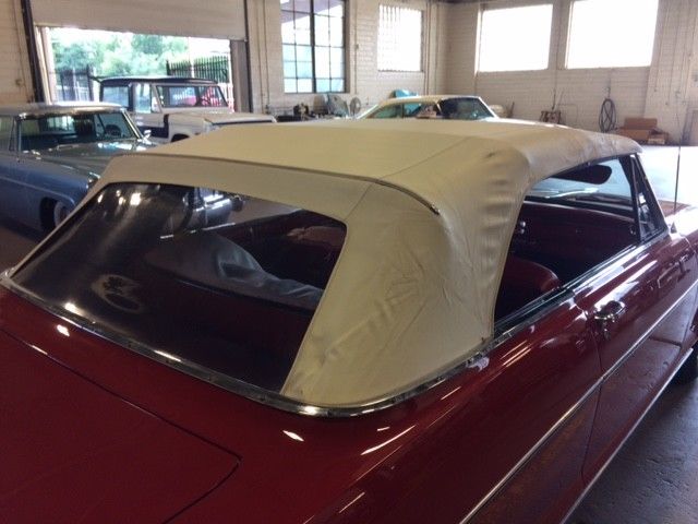 1962 Red Chevrolet Nova Convertible
