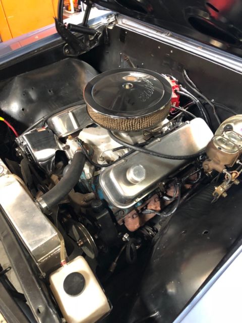 1966 Blue Chevrolet El Camino Crew Cab Pickup