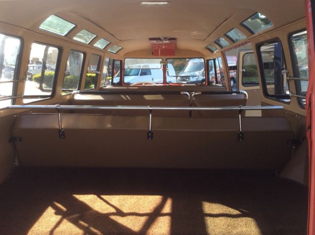 1960 Red Volkswagen Bus/Vanagon Deluxe