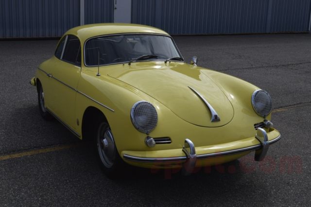 1960 Condor Yellow Porsche 356