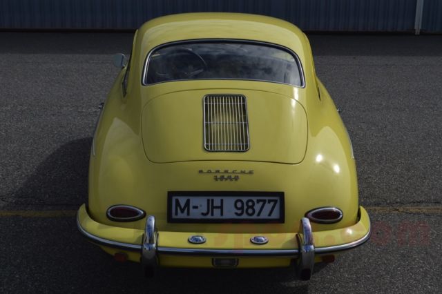 1960 Condor Yellow Porsche 356