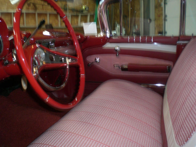 1960 Red Chevrolet Impala Sedan