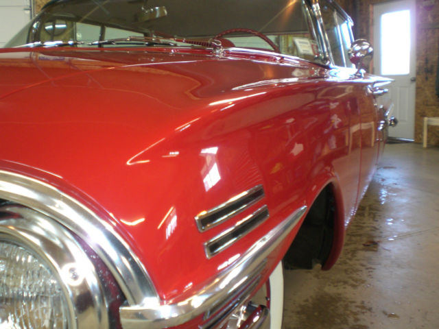 1960 Red Chevrolet Impala Sedan