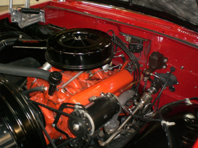 1960 Red Chevrolet Impala Sedan