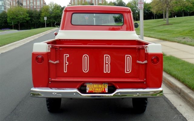 1960 White Ford F-250 Pickup Truck