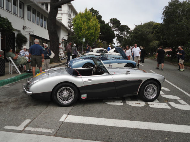 1960 SILVER/ ROLLS ROYCE BLUE Austin Healey 3000 ROADSTER 2 DOOR