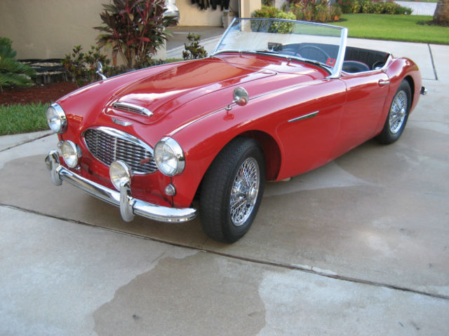 1960 Colorado Red Austin Healey 3000 Convertible