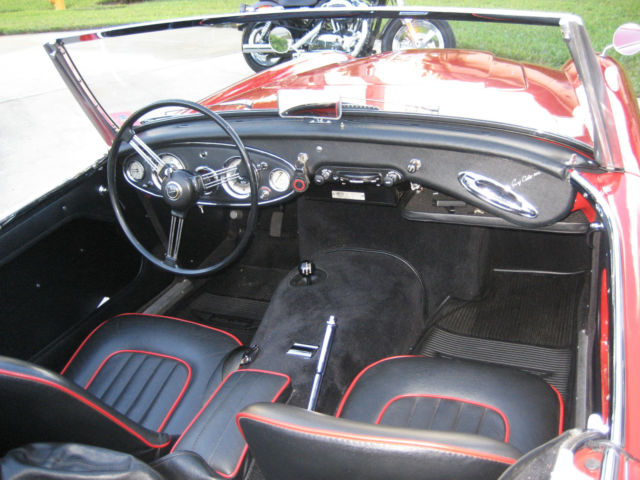 1960 Colorado Red Austin Healey 3000 Convertible