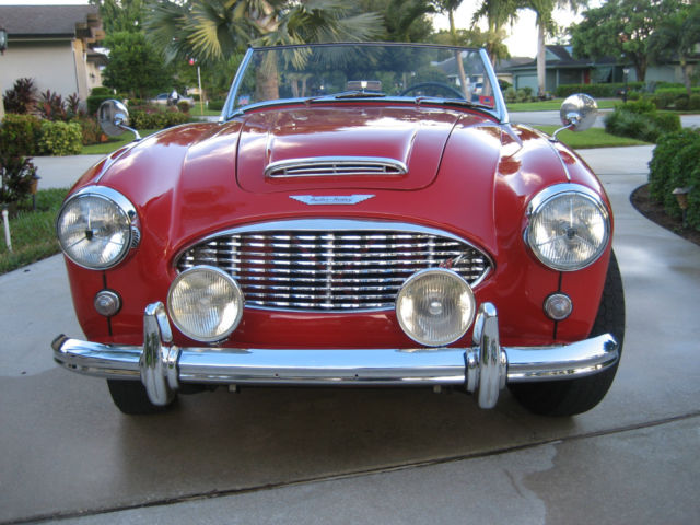 1960 Colorado Red Austin Healey 3000 Convertible