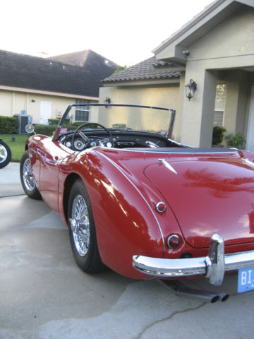 1960 Colorado Red Austin Healey 3000 Convertible