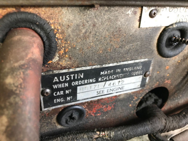 1960 Austin Healey 3000