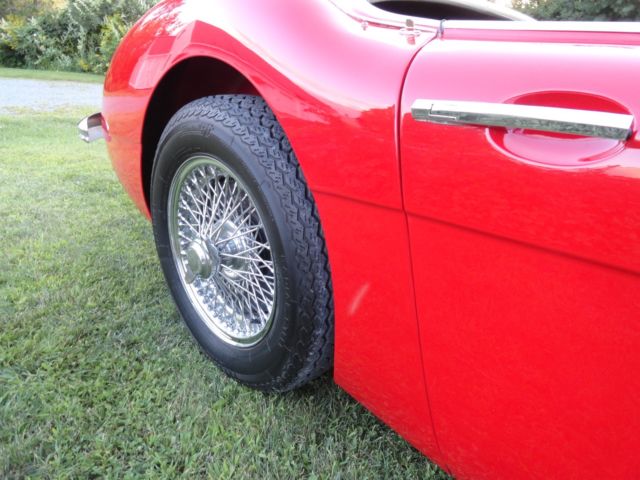 1960 Reno Red Austin Healey 3000