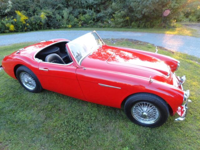 1960 Reno Red Austin Healey 3000