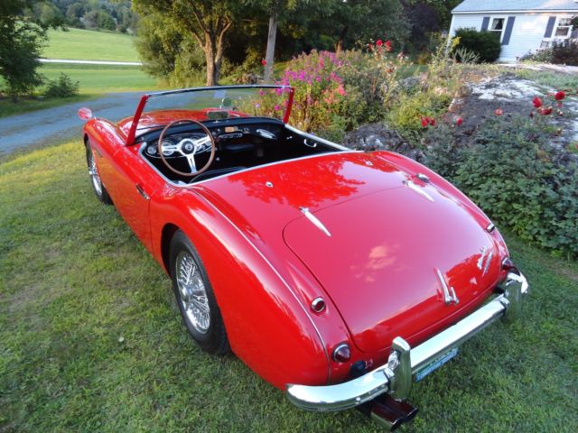 1960 Reno Red Austin Healey 3000