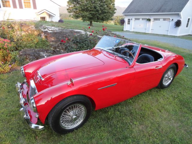 1960 Reno Red Austin Healey 3000
