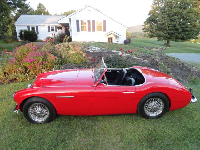 1960 Reno Red Austin Healey 3000