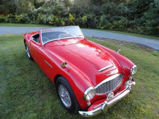1960 Reno Red Austin Healey 3000