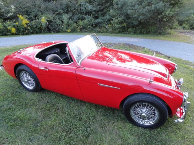 1960 Reno Red Austin Healey 3000